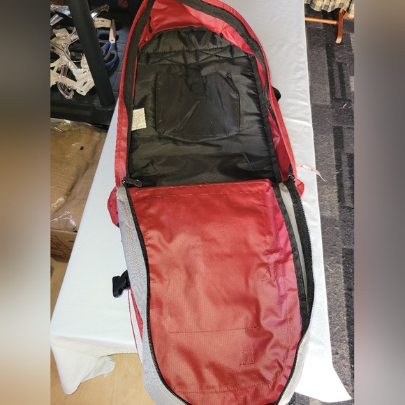 Red and Gray Backpack - Picture 6 of 6